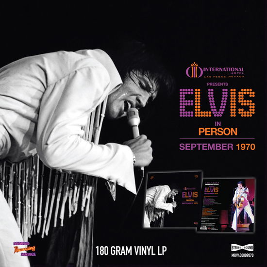 Las Vegas International Presents Elvis - September 1970 - Elvis Presley - Música - MEMPHIS - 5024545943719 - 26 de novembro de 2021