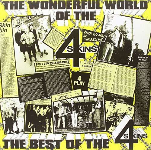 Wonderful World - The Best Of The 4-Skins (Blood Red Transparent Vinyl) - 4 Skins - Music - STEP 1 MUSIC - 5025703102719 - September 6, 2024