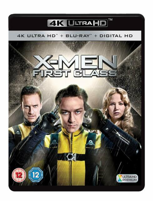 Cover for X-men: First Class 4k · Xmen First Class (Blu-ray) (2016)