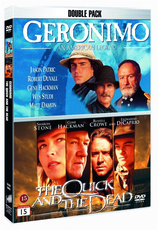 Cover for Doublepack · Geronimo / Quick and the Dead (DVD) (2009)