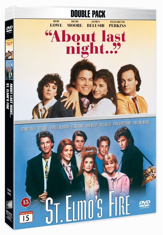 Cover for Doublepack · About Last Night / St. Elmo's Fire (DVD) (2009)