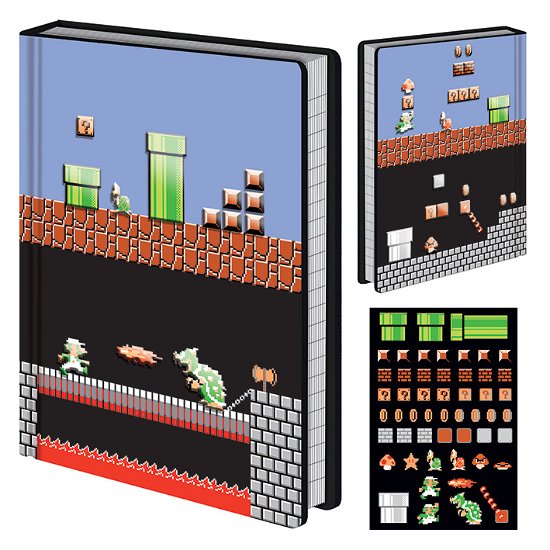 Nintendo: Super Mario Bros Level Builder Magnetic Notebook (Quaderno) - Super Mario - Merchandise -  - 5051265733719 - 