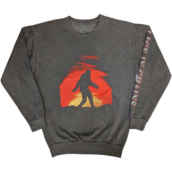 Cover for Alice In Chains · Alice In Chains Unisex Sweatshirt: Sasquatch Sunset (Sleeve Print) (TØJ) [size S]