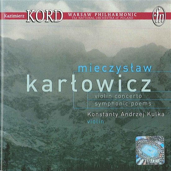 Cover for Karlowicz · Violin  Concerto, Symphonic Po (CD) (2011)