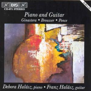 Cover for Halasz,debora &amp; Franz · Piano &amp; Guitar (CD) (1994)