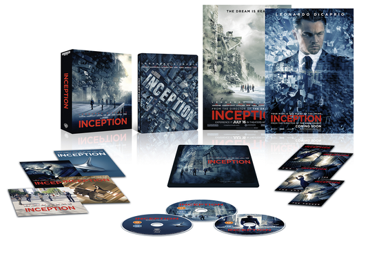 Cover for Christopher Nolan · Inception (Steelbook) (4K Ultra HD/BD) [Limited Steelbook Collector’s edition] (2025)