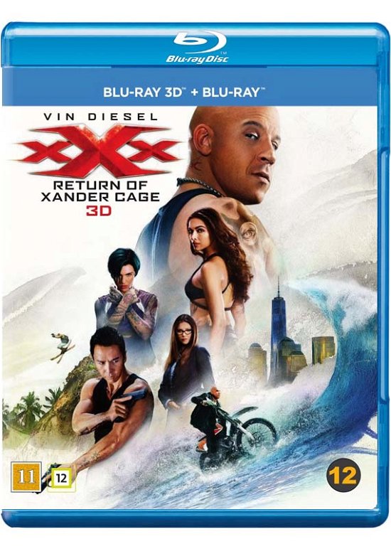 Xxx - the Return of Xander Cage - 3D -  - Movies - PARAMOUNT - 7340112737719 - June 22, 2017