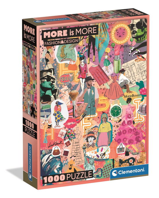 Cover for More Is More · More Is More - Fashion &amp; Design (Compact Box 1000 stukjes) (GAME) (2025)