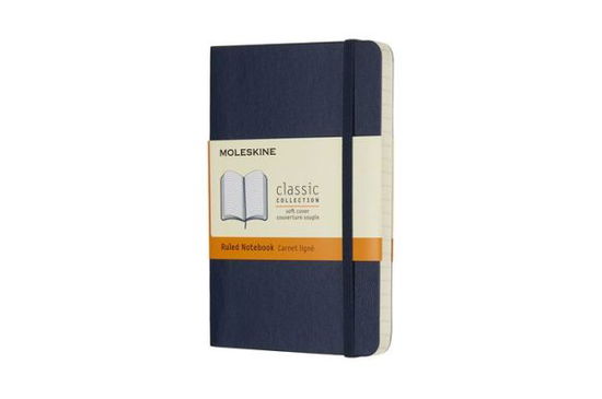 Cover for Moleskin · Moleskine Sapphire Blue Pocket Ruled Notebook Soft (Taschenbuch) (2017)