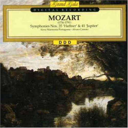 Cover for Nova Filarmonia Portuguesa / Cassuto Alvaro · Symphonies Nos. 35 &amp; 41 (CD) (1991)