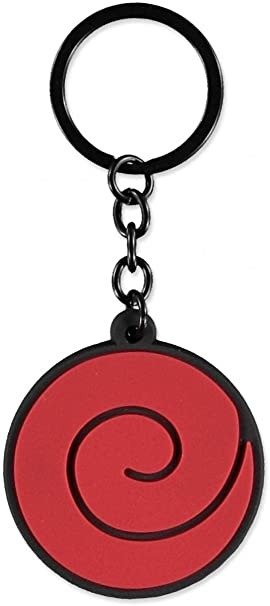 Naruto Shippuden Gummi-Schlüsselanhänger Uzumaki-C - Naruto Shippuden - Merchandise -  - 8718526154719 - June 13, 2023