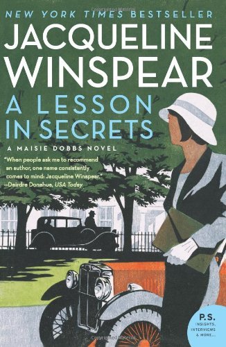 Cover for Jacqueline Winspear · A Lesson in Secrets: A Maisie Dobbs Novel - Maisie Dobbs (Taschenbuch) [Reprint edition] (2012)