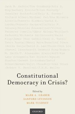 Cover for Constitutional Democracy in Crisis? (Paperback Bog) (2018)