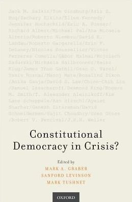 Cover for Constitutional Democracy in Crisis? (Paperback Book) (2018)
