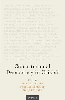 Cover for Constitutional Democracy in Crisis? (Pocketbok) (2018)