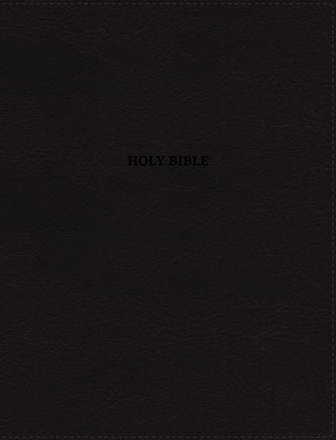 Cover for Zondervan · NRSVue, Holy Bible with Apocrypha, Journal Edition, Leathersoft, Black, Comfort Print (Skinnbok) (2023)