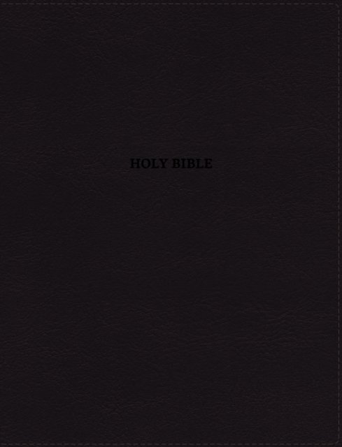 Cover for Zondervan · NRSVue, Holy Bible with Apocrypha, Journal Edition, Leathersoft, Black, Comfort Print (Lederbuch) (2023)