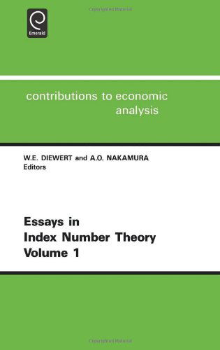 Cover for W. E. Diewert · Essays in Index Number Theory - Contributions to Economic Analysis (Hardcover Book) [Abridged edition] (1993)