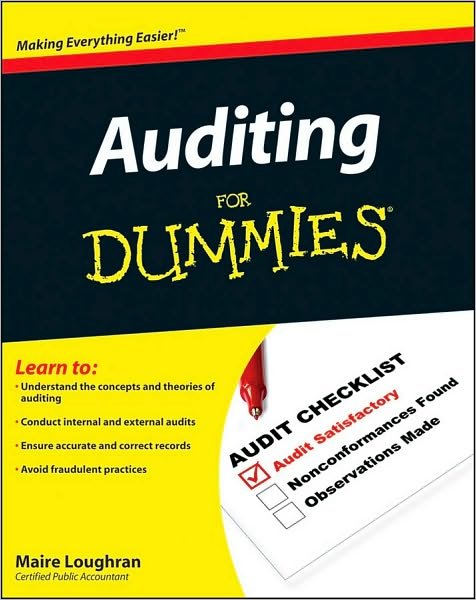 Cover for Maire Loughran · Auditing For Dummies (Taschenbuch) (2010)