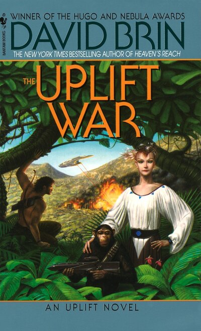 Cover for David Brin · The uplift war (Book) (1995)