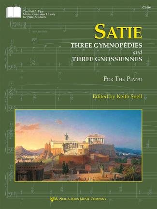 Cover for Ekik Satie · Satie: Three Gymnopedies &amp; Three Gnossiennes (Partituren) (2021)