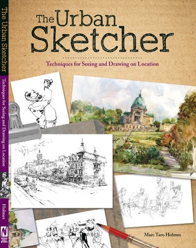 Cover for Marc Taro Holmes · The Urban Sketcher: Techniques for Seeing and Drawing on Location (Taschenbuch) (2014)