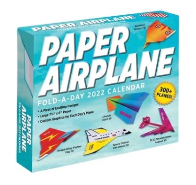 Cover for Kyong Lee · Paper Airplane 2022 Fold-A-Day Calendar (Calendar) (2021)