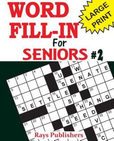 Cover for Rays Publishers · Word Fill-Ins for Seniors 2 (Paperback Book) (2017)