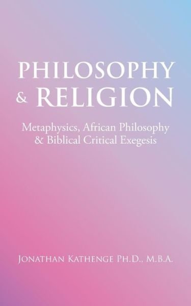 Cover for Mba Jonathan Kathenge · Philosophy &amp; Religion (Taschenbuch) (2018)