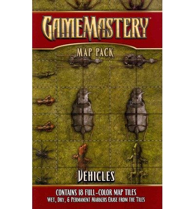 GameMastery Map Pack: Vehicles - Jason A. Engle - Brætspil - Paizo Publishing, LLC - 9781601254719 - 13. november 2012