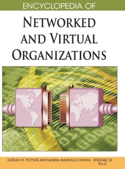 Cover for Goran D. Putnik · Encyclopedia of Networked and Virtual Organizations (Hardcover Book) (2008)