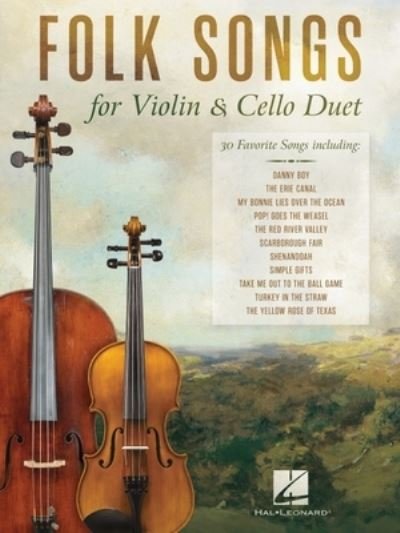 Cover for Hal Leonard Corp. · Folk Songs for Violin and Cello Duet (Bok) (2023)