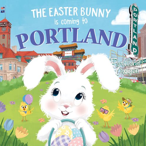 Cover for Eric James · The Easter Bunny is Coming to Portland (Hardcover Book) (2020)