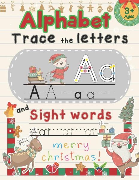 Cover for K Imagine Education · Alphabet Trace the Letters and Sight Words (Paperback Book) (2018)