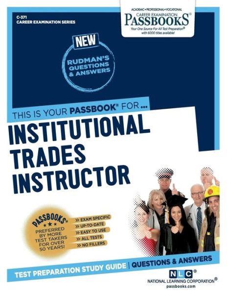 Cover for National Learning Corporation · Institutional Trades Instructor (Paperback Book) (2018)