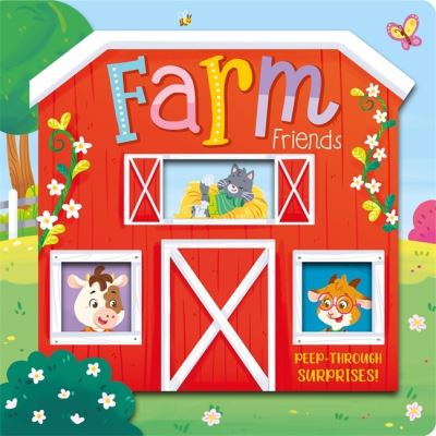 Cover for Igloo Books · Farm Friends - Peep-through Surprise (Board book) (2023)