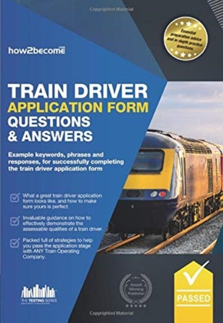 Cover for How2become · Train Driver Application Form Questions - Testing Series (Hardcover bog) (2019)