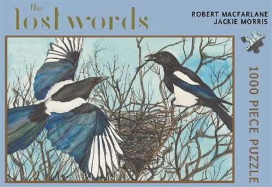The Lost Words Magpie 1000 Piece jigsaw - Robert Macfarlane - Merchandise - Galileo Publishers - 9781912916719 - 29. april 2022