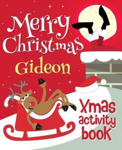 Cover for Xmasst · Merry Christmas Gideon - Xmas Activity Book (Paperback Book) (2017)