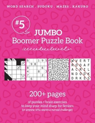 Cover for Barb Drozdowich · Jumbo Boomer Puzzle Book #5 (Paperback Book) (2020)