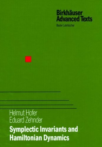 Cover for Helmut Hofer · Symplectic Invariants and Hamiltonian Dynamics - Birkhauser Advanced Texts / Basler Lehrbucher (Paperback Book) [Softcover reprint of the original 1st ed. 1994 edition] (2012)