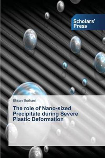 Cover for Ehsan Borhani · The Role of Nano-sized Precipitate During Severe Plastic Deformation (Taschenbuch) (2013)