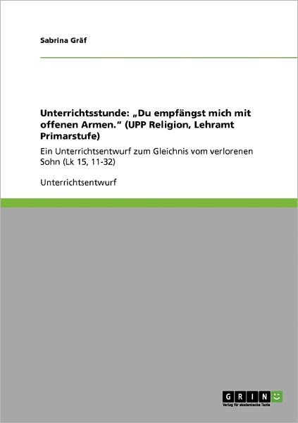 Cover for Unterrichtsstunde · &quot;Du empfängst mich m (Book) [German edition] (2009)