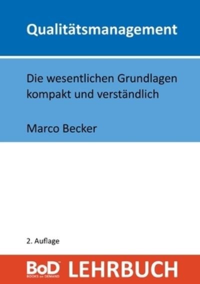 Cover for Becker · Qualitätsmanagement (N/A) (2021)