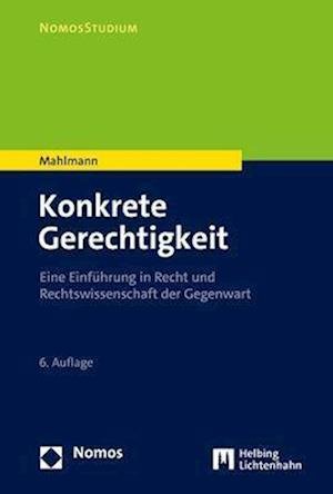 Cover for Matthias Mahlmann · Konkrete Gerechtigkeit (Buch) (2022)