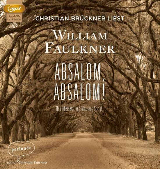Cover for Faulkner · Absalom, Absalom!,2MP3-CD (Book)