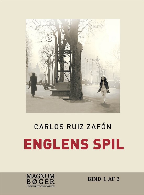 Cover for Carlos Ruiz Zafón · Englens Spil (storskrift) (Innbunden bok) [3. utgave] (2017)
