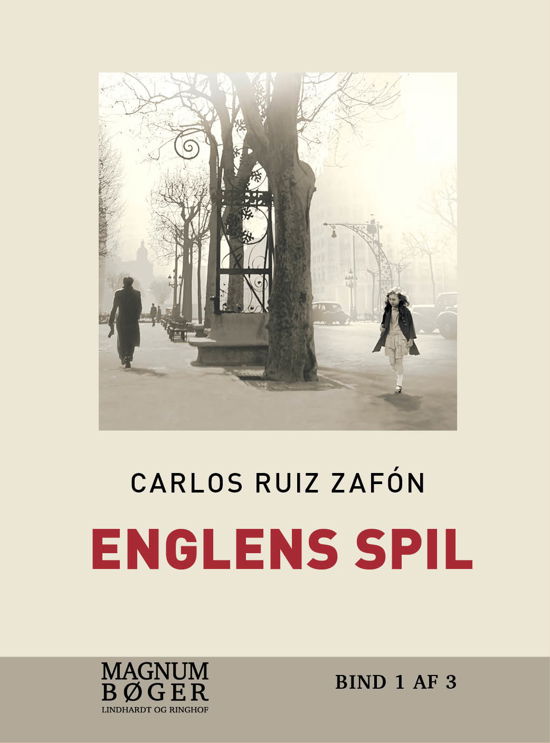 Cover for Carlos Ruiz Zafón · Englens Spil (storskrift) (Bound Book) [3e uitgave] (2017)