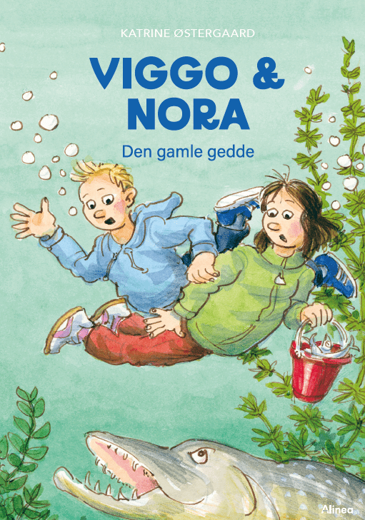 Cover for Katrine Østergaard · Viggo og Nora: Viggo &amp; Nora - Den gamle gedde, Grøn Læseklub (Bound Book) [1st edition] (2023)