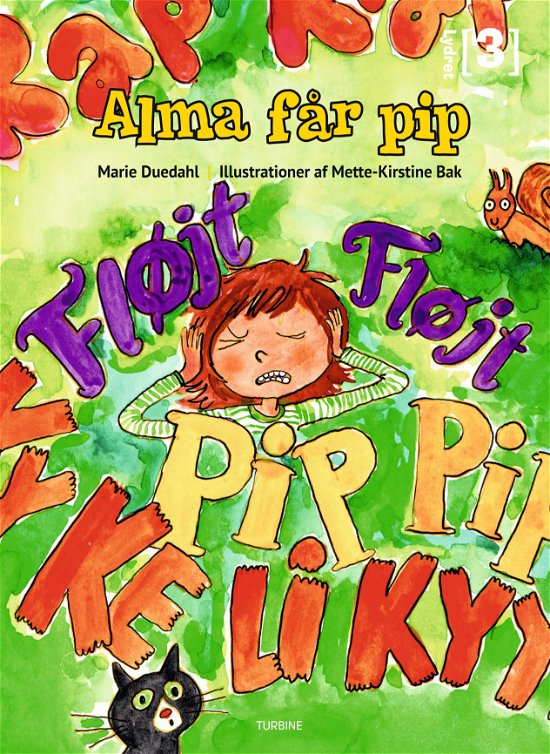 Cover for Marie Duedahl · Lydret 3: Alma får pip (Hardcover Book) [1. Painos] (2024)